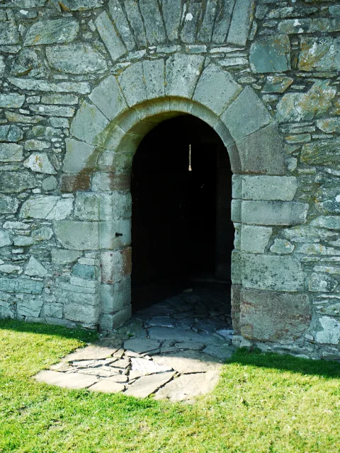 Łukowe wejście do wieży · Cardoness Castle