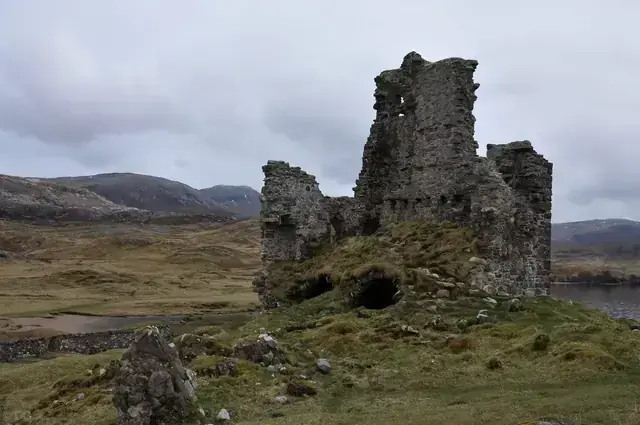 Ardvreck Castle in Assynt