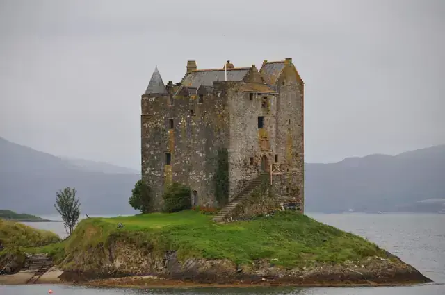 Castle Stalker in Argyll