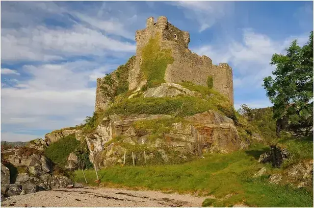 Castle Tioram in Moidart