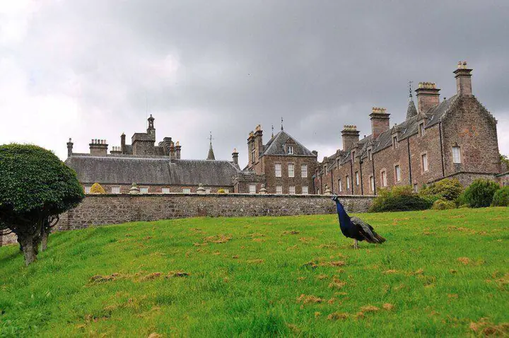 Drummond Castle · fotografía original 1