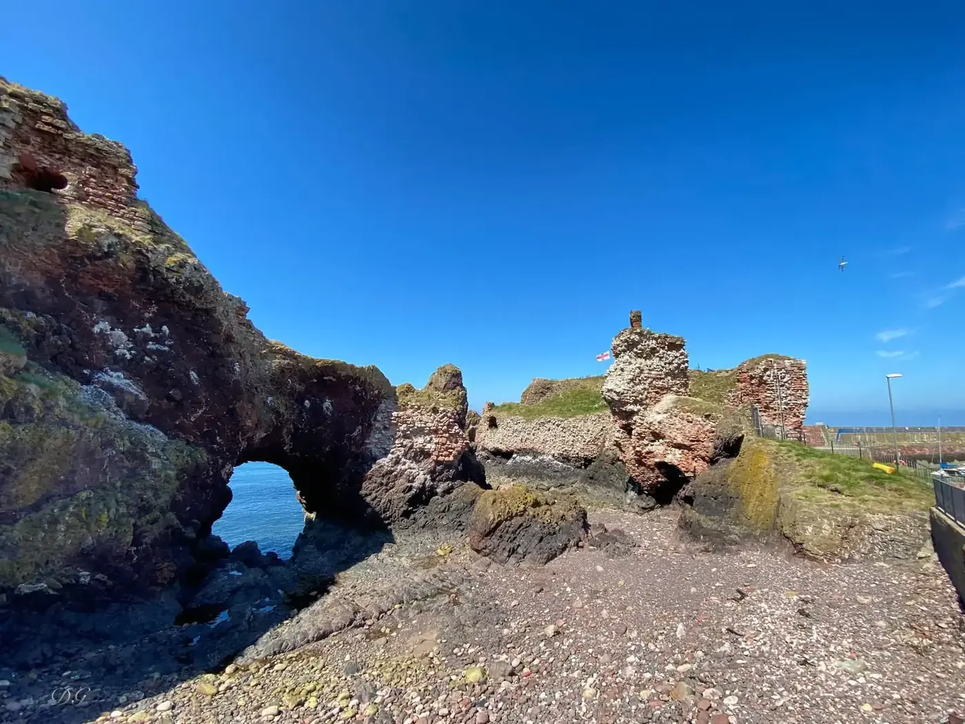 Dunbar Castle · Edinburgh und die Lothians