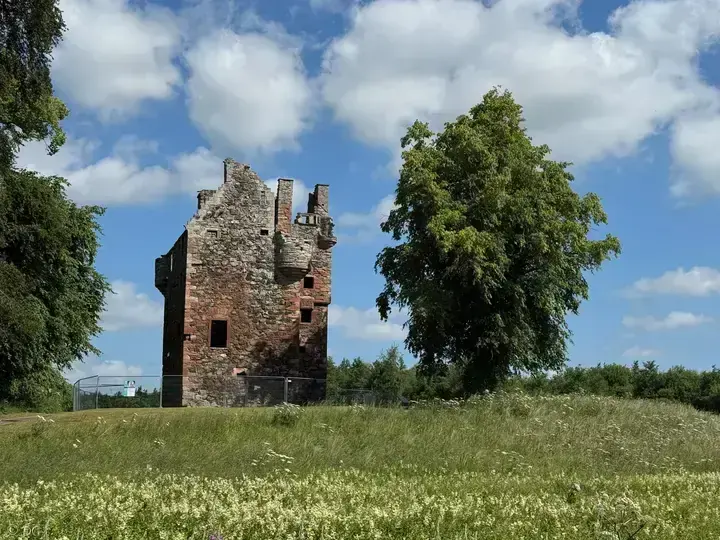 Greenknowe Tower · Originalfotografie 2