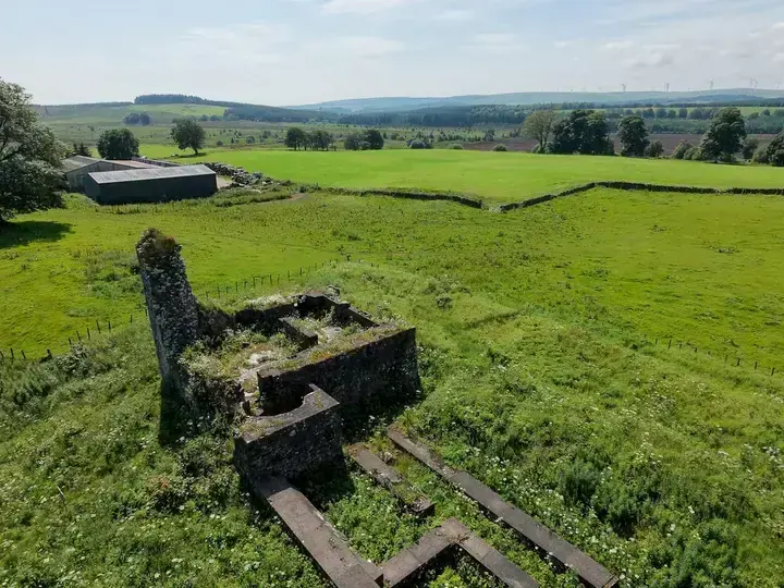 Lochwood Castle · Originalfotografie 1