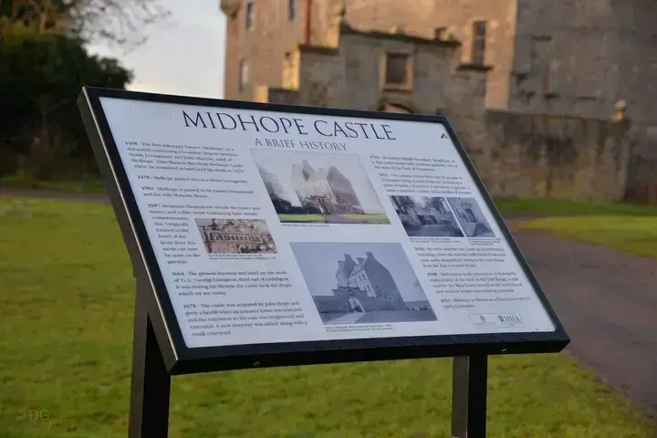 Midhope Castle · original photography 2